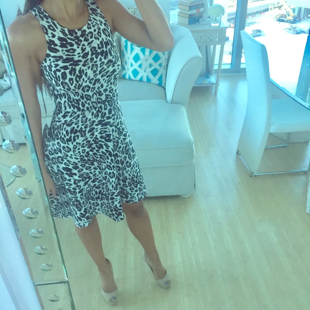 Cheetah Print Dress